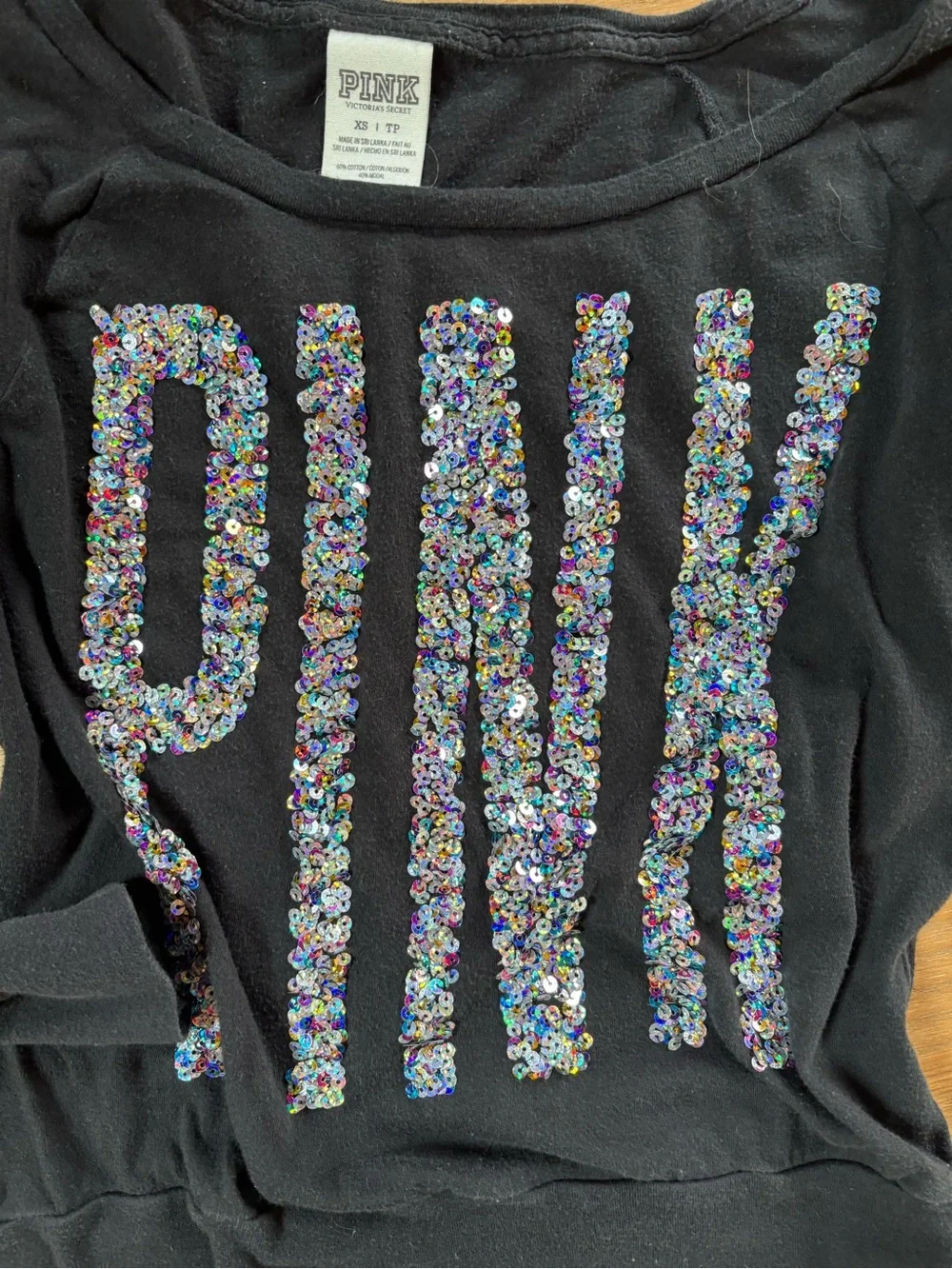 Y2k PINK Victoria's Secret Sequin Legging Set